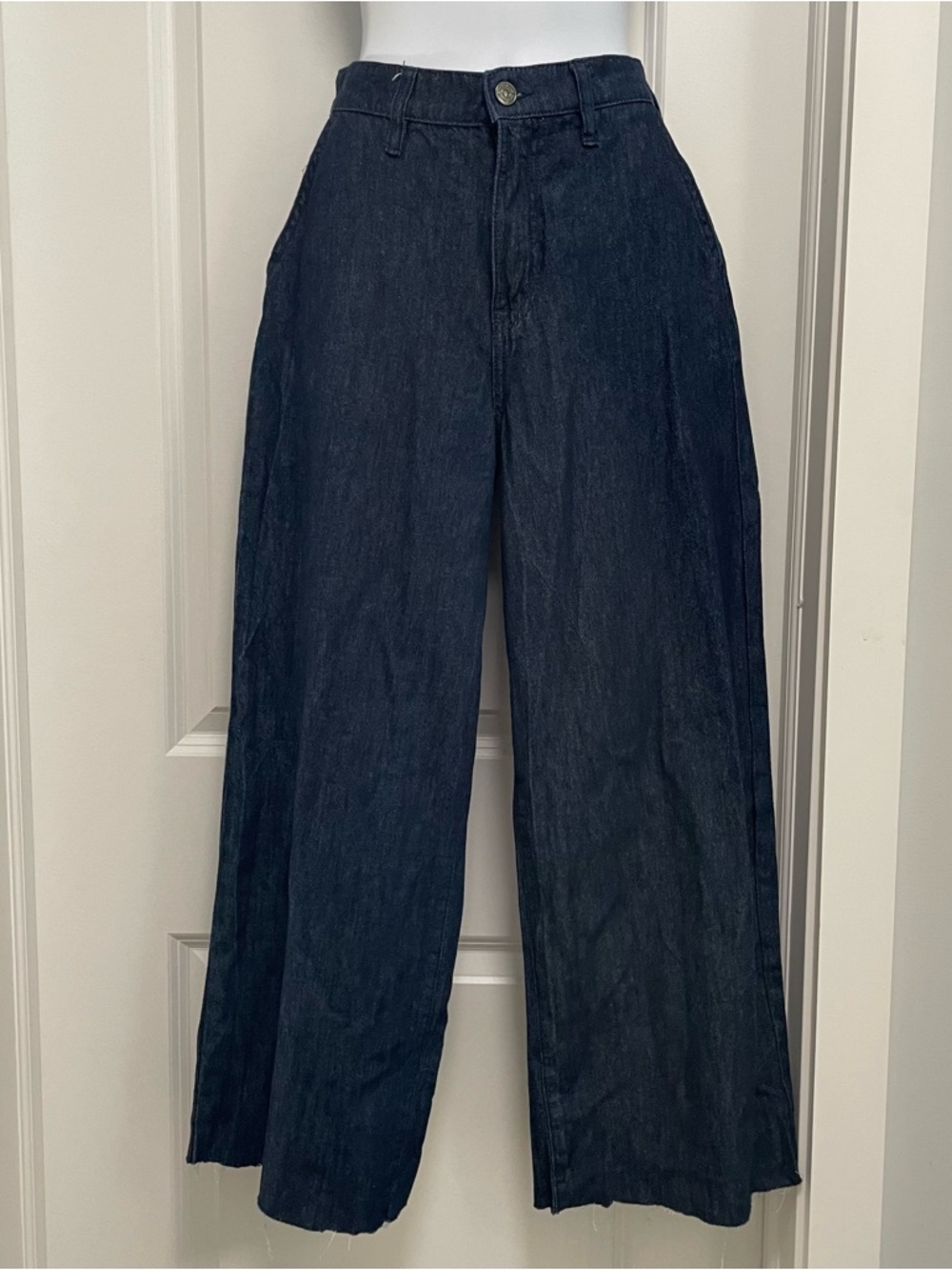 DKNY Jeans Dark Blue High-Waist Denim